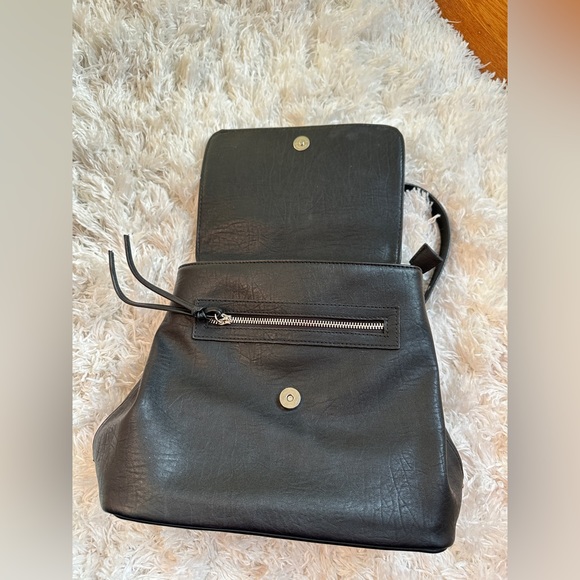 SOLD Co-Lab Goat Leather Shoulder Satchel Purse - Picture 7 of 11